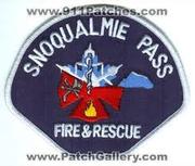 Snoqualmie Pass - Fire & Rescue